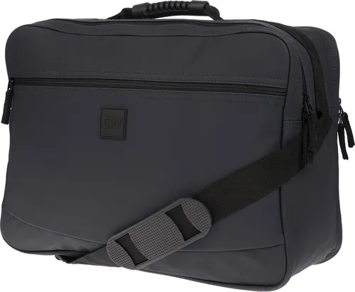 Christian Wippermann Arbeitstasche Herren Querformat in blau von Christian Wippermann