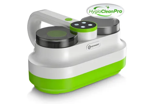 HEIMWERT Handstaubsauger Milbensauger Bettwanzen Milben, 400 W, UV-C Licht & Tiefenvibration, 400W fasertiefe Reinigung