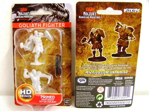 WizKids Spielfigur D&D Nolzur's Marvelous Miniatures Male Goliath Fighter