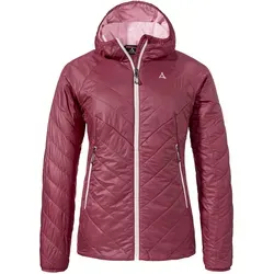 Schöffel Damen Ins Jacket Style Cascata WMS - Funktionsjacke aus 100% Nylon mit nachhaltiger PrimaLoft Black Eco Wattierung, wasserabweisend und winddicht – ideal für Outdoor-Aktivitäten und wechselhaftes Wetter.