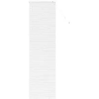 vidaXL Balkenjalousien mit Vorhängen Weiß 220 x 55 cm Aluminium - Moderne Aluminium-Jalousien für stilvolle Fensterdekoration. Verstellbare Lamellen bieten optimale Lichtkontrolle und Privatsphäre. Pflegeleicht und langlebig für jahrelangen Einsatz.