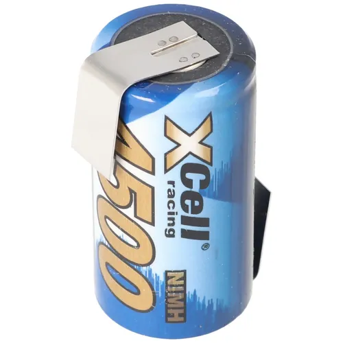 XCell 4500mAh Sub-C NiMH Akku mit Lötfahne Z-Form XC4500-LF