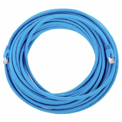 Kramer C-UNIKat-50 CAT6-Netzwerkkabel 15.2m - Hochwertiges CAT6-Netzwerkkabel in Blau, 15.2m lang, ideal für schnelle Datenübertragungen. Robuste Bauweise mit RJ45-Anschlüssen für zuverlässige Verbindungen.
