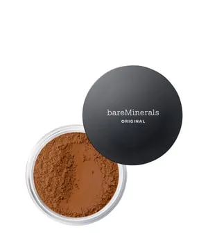 bareMinerals Original Loose Powder Foundation SPF 15 - Medium Dark - Make-up mit SPF 15, ideal für empfindliche Haut. Verleiht einen natürlichen, strahlenden Teint und kaschiert Hautunebenheiten bis zu 8 Stunden.