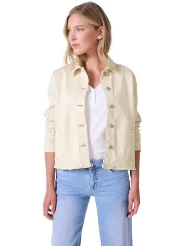 Jeansjacke STREET ONE STUDIO für Damen - Moderne Funktionsjacke im Denim-Style, leicht und bequem dank Baumwollmix mit Stretchanteil. Ideal für lässige Outfits und vielseitige Kombinationen.