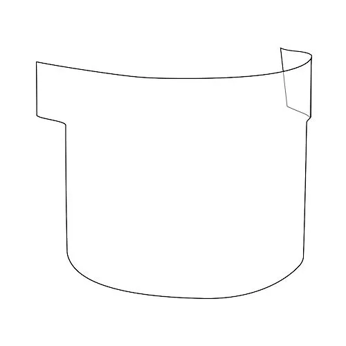 JSP Abzieh-Visier-Set 10-teilig Typ: FOIL - Helme - 10-teiliges Set für optimalen Schutz und klare Sicht, ideal für den professionellen Einsatz.