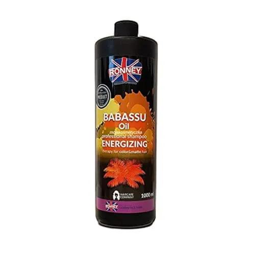 Ronney Professional Shampoo Babassu Oil Energizing Therapy Shampoo 1000 ml
