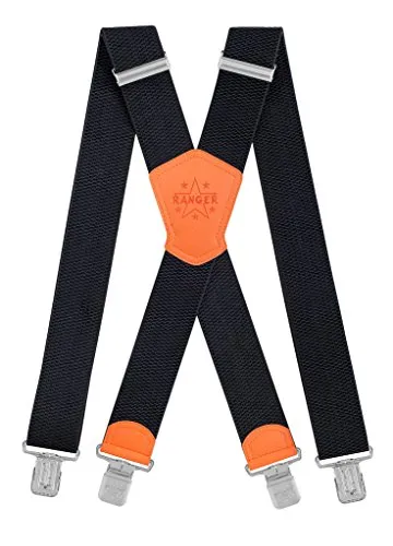 Ranger Hosenträger X Form robust Dx50 (schwarz 2) in schwarz von RANGER