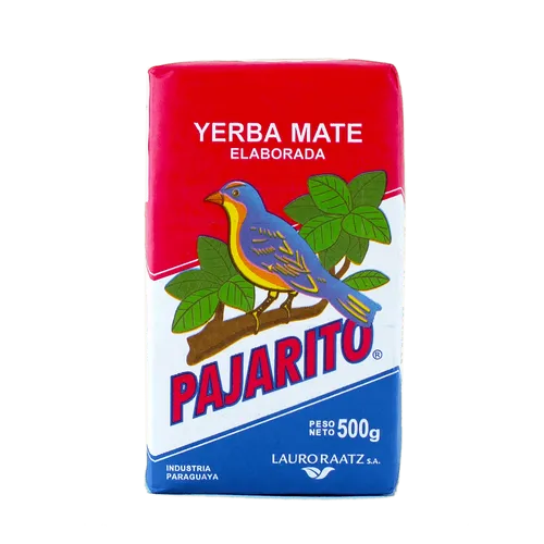 Mate Tee Pajarito Elaborada Con Palo Tradicional Yerba Mate aus Paraguay 500g