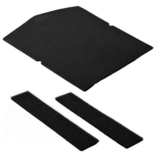 VIOKS SET Filter Wäschetrockner Ersatz für Мiеlе Trockner Filter 6057930 + 9688381 Sockelfilter - Schwamm Filter für Wäschetrockner, Kondenstrockner Filterschwamm