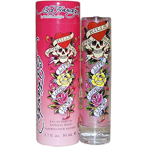 Ed Hardy For Women Eau de Parfum - 50 ml - Eau de Parfum für Damen mit explosiven Noten von tropischer Mango und wilder Erdbeere, vereint fruchtige und blumige Düfte für ein unvergessliches Dufterlebnis.