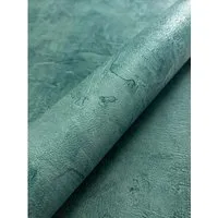 Newroom Vliestapete Milya Petrol Beton Modern FSC® in blau von Newroom