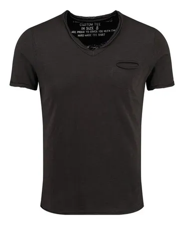 KEY LARGO Herren Soda V-neck T-Shirt, Schwarz, XL EU von KEY LARGO