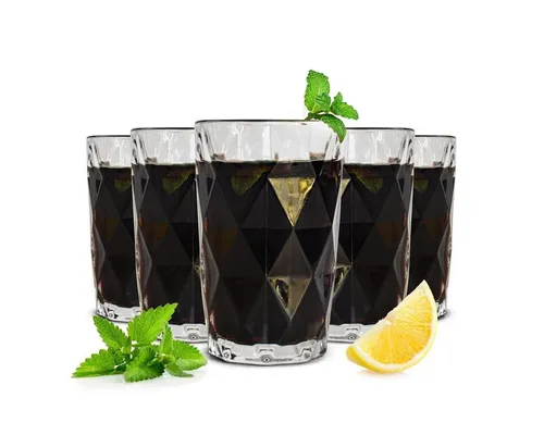 Sendez Longdrinkglas 6 Trinkgläser 350ml Saftgläser Cocktailgläser Longdrinkgläser Gabi, Glas