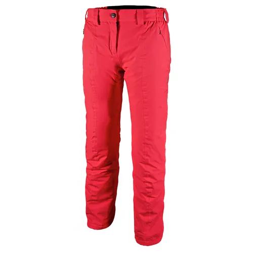 CMP Damen Twill Stretch Skihose (Größe S, rot) - Isolationshosen mit gutem Nässeschutz und warmer Wattierung, ideal für kalte Tage auf der Piste.