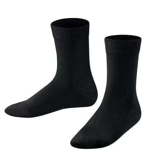 Falke Tagessocke Family (nachhaltiger Baumwoll-Komfort) schwarz Kinder - 1 Paar