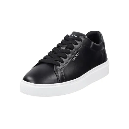 Gant Mc Julien Business Sneaker - Retro Schnürschuh in Schwarz (46 EU) - Modischer Business Sneaker mit gepolsterter Lederinnensohle für optimalen Komfort. Ideal für den Alltag und elegante Anlässe.