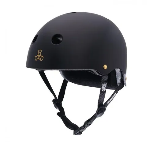 Triple 8 Allroundhelm Deep Cover Keegan Palmer schwarz XL/XXL - Robuster Fahrradhelm in der Größe XL/XXL, ideal für sportliche Aktivitäten. Der Helm bietet optimalen Schutz und hohen Tragekomfort.