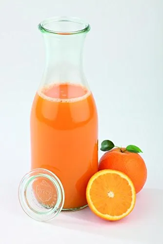 APS 6 Original WECK Glasflaschen 1 Liter