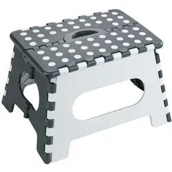 WENKO Hocker Secura, belastbar bis 350 kg - Leiter-Hocker mit 4 stabilen Füßen, ideal für sicheres Sitzen und Stehen, Maße: 35x27x22 cm, perfekt für Zuhause oder im Büro.