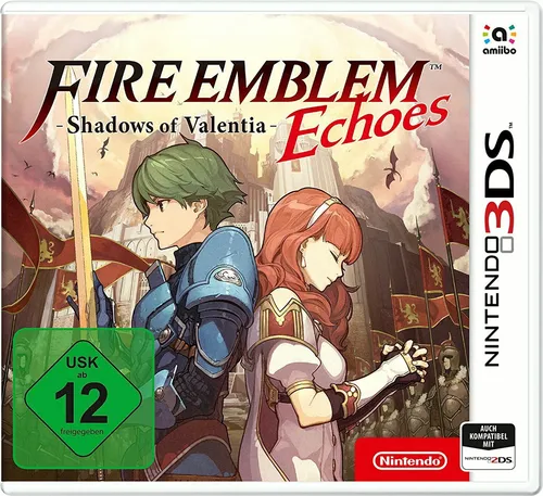 Fire Emblem Echoes: Shadows of Valentia für Nintendo 3DS - Rollenspiel von Nintendo, mit packender Story und strategischen Kämpfen, USK ab 12 Jahren, ideal für Fans von taktischen Spielen.