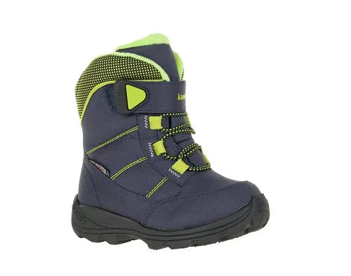 Kamik Stance navyblau Kids Winterstiefel - Stiefel für Kinder mit 100% wasserdichter DriDefense Technologie, ideal für winterliche Abenteuer bis -32°C, damit kleine Füße warm und trocken bleiben.