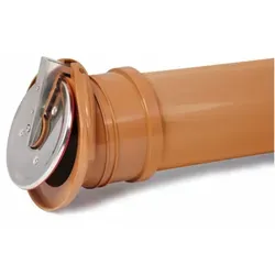 Rohrendklappe Airfit DN 200 - Sanitärinstallation mit Rohrendklappe Airfit für KG-Rohr, sorgt für zuverlässigen Abschluss und einfache Montage.