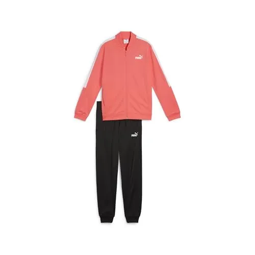 PUMA Mädchen Poly Baseball Suit G - Peach Frost, Größe 152 - Sportlicher Poly Baseball Suit G, robust und pflegeleicht, ideal für aktive Mädchen und verschiedene Sportarten.