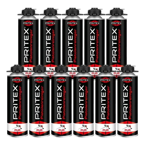 Pistolenreiniger 11 x 500 ml PU Reiniger für Schaumpistole