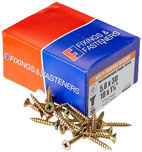 Bargainscrews 200 Stck Pappen, vielseitig einsetzbar, MPS530Y