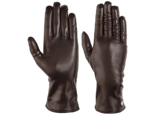 Roeckl Damen Handschuhe aus Kaschmir - Edelklassiker in Braun - Elegante Nappalederhandschuhe mit 90% Kaschmirfutter, ideal für stilvolle Winterlooks. Perfekt für Damen, die Komfort und Klasse schätzen.