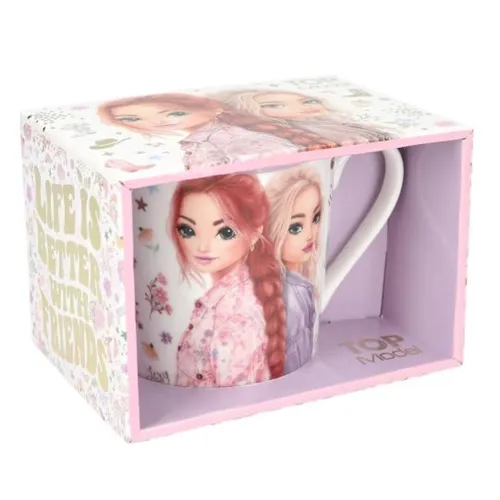 Depesche TOPModel Becher Cowgirl 300 ml verpackt in Geschenkkarton