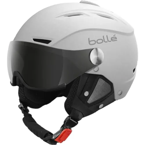 Bollé Backline Visor - 2-in-1 Skihelm mit Visier - Skihelme mit verstellbarem Belüftungssystem für optimalen Komfort und 100% UV-Schutz. Ideal für wechselnde Wetterbedingungen.
