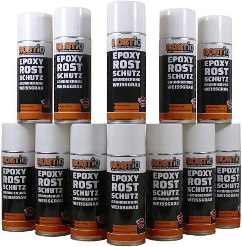 Rostio Rostschutzgrundierung Rostio Epoxy Grundierung Rostschutzgrundierung Weissgrau