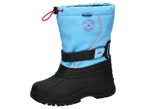 Lico Kinder Fritzi V Schuhe - Größe 31, Blau - Wasserdichter Kinder-Winterstiefel mit Galosche und herausnehmbarem, isolierenden Innenschuh, perfekt für kalte Tage und Abenteuer in der Natur.
