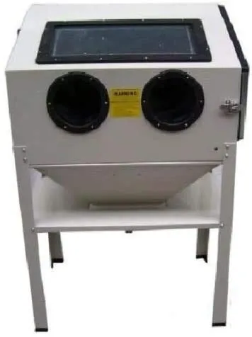 Ltr. Sandstrahlkabine mit Pistole + 4 Düsen von D&L