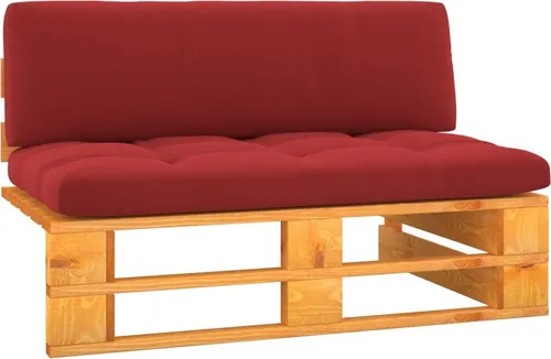 Maison Exclusive Garten-Mittelsofa Paletten Honigbraun