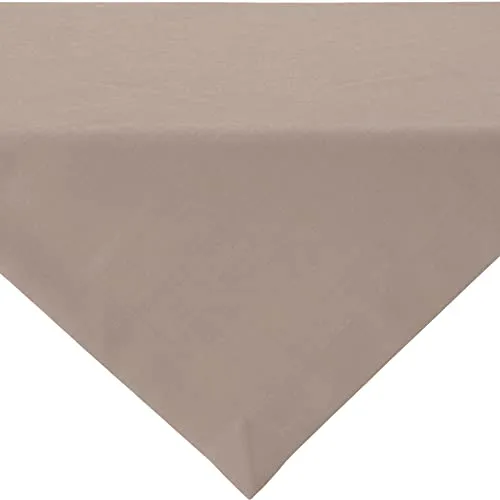 Sander Mitteldecke Loft fleckabweisend Taupe Größe 100x100 cm