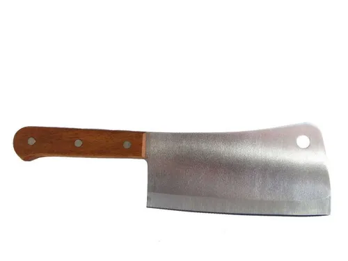 HACK-MESSER KÜCHEN Koch Fleisch-Beil 400 Gramm mit Holz-Griff 28cm - Klinge18cm