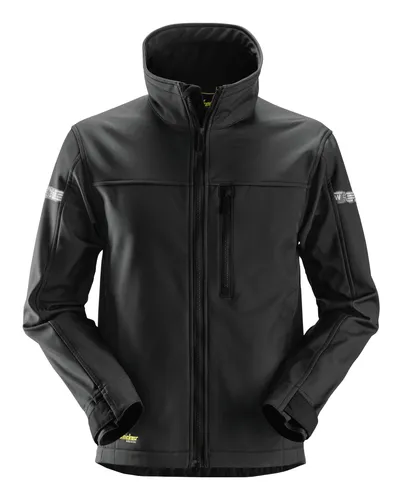 Snickers Workwear Softshelljacke 1200, 3XL, schwarz - Hochwertige Softshelljacke für Arbeit und Freizeit, wind- und wasserabweisend, ideal für alle Wetterbedingungen.