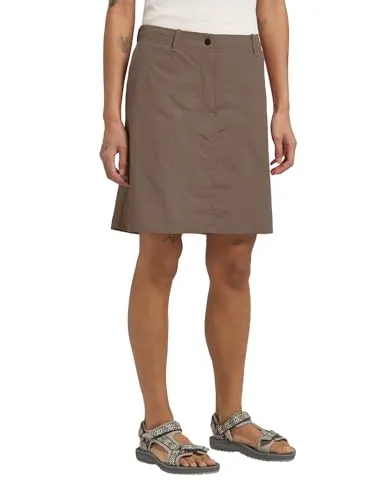 Jack Wolfskin Sommerrock TIHAMA SKORT W, cold coffee von Jack Wolfskin