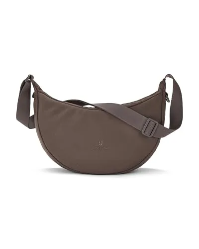 Johnny Urban Ally Medium Umhängetasche Braun – Wasserabweisende Moon Bag für Damen & Herren - Die Ally Medium Umhängetasche bietet mit 3,3 Litern Platz für alle Essentials des Alltags. Ihr strapazierfähiges Material und die durchdachte Fächeraufteilung machen sie zum idealen Begleiter für jeden Anlass.