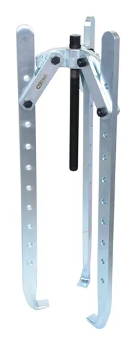 KS Tools Universal-Abzieher 3-armig, 50-500 mm - Robuster 3-armiger Abzieher für vielseitige Anwendungen, ideal zum Lösen von Lager und Zahnrädern, mit einer Reichweite bis 650 mm.