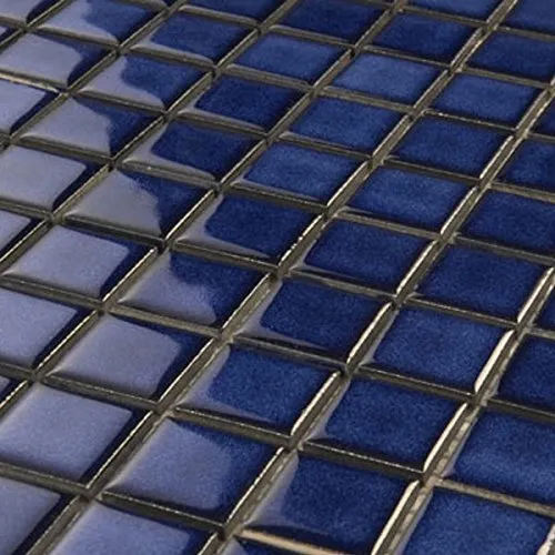 Keramik Mosaikfliesen Matte Blau Glänzend Wand Boden Bad Dusche Fliesenspiegel