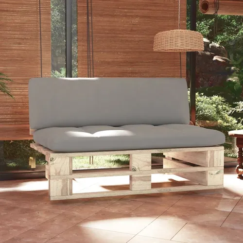 Maison Exclusive Outdoor-Mittelsofa aus imprägniertem Kiefernholz