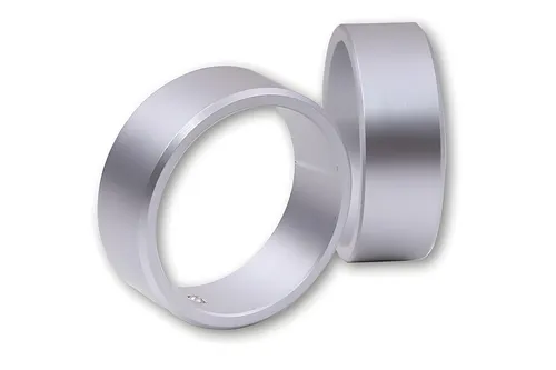 Farbring Highsider für Lenkergriffe silber