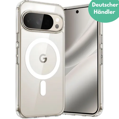 Hülle für Google Pixel 10 Pro MagSafe Silikon Schutzhülle Slim Case Transparent