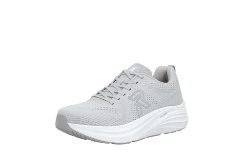 Rieker Sport Plateausneaker grau 47 EU - Sportlicher Halbschuh mit Plateau in Größe 47, ideal für den Alltag. Der gepolsterte Innenraum und die rutschhemmende Sohle bieten hohen Tragekomfort und Sicherheit.