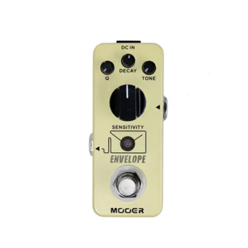 Mooer Envelope Analog Auto Wah - WahWah & Volumen Pedal, analoger Envelope Filter für Gitarre und Bass, mit umfangreichen Reglern für individuelle Klangerstellung und True Bypass für unverfälschten Sound.