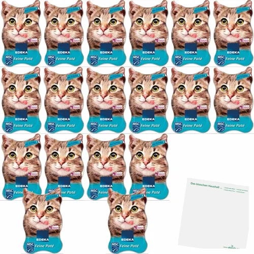 Edeka Herzstücke Feine Pate mit Kabeljau 18er Pack 18x85g Packung usy Block
